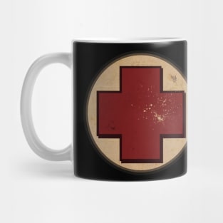 Old Red Cross Mug